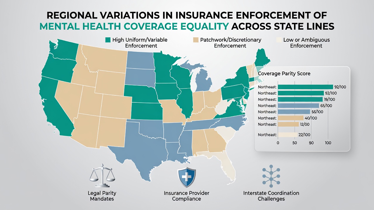 How Enforcement of Mental Health Parity Varies Across U.S. States